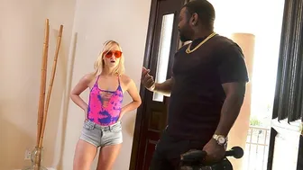 Rico Strong's BBC Dominates Partner's Blonde Sister Natalia Queen