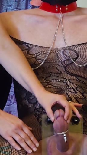 Mommy  Loves BALL CRUSHING Orgasm Denial and Cock Whipping   Clip 1