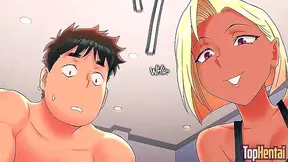 Horny Anime Girls Strip Down for Yoga Sexercise in Sexy Pants