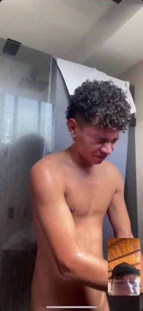 I Shower with My Heterosexual Friend Over a Video Call