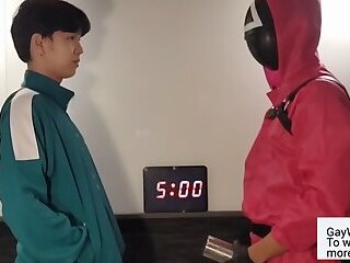 Squid Game: Do you want to suck player's cock?