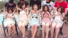 Uncensored Japanese Full Jav Orgy Group Fun With Teen 18+ Couples Who Swap Her Boys For Blowbang In Garden