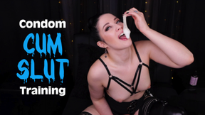 Condom CEI Cum Slut Training