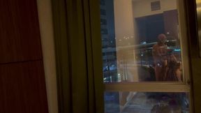 Hotel Window Reflections