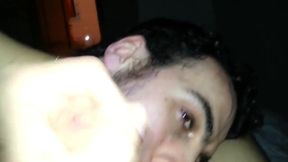 Chupando as bolas e o pau do hetero amigo - amador, blowjob, latin 2