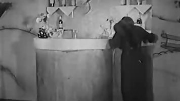Vintage Porn from the 1930s - Girl-Girl-Guy Threesome