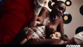 Veronica Leal Joins Epic Fuck-Fest with Futa Girls & Massive Loads