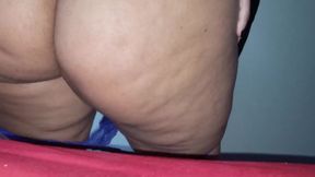 My Slut Wife Making Sexual Videos Dancing and Showing Her Big Ass and Tight Hole to Internet Friends