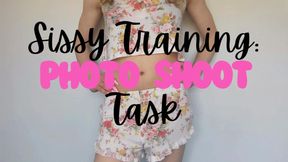 Sissy Training: Photo Shoot Task