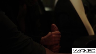 Dirty Car Ride: Driver Gets Nailed Hard and Fast!