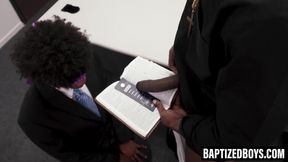 BBC Pastor Cali pounds Israel Angels tight ass deep and hard
