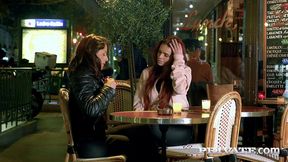 her teacher decides to punish angele karoll with a real sex education lesson!