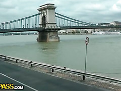 Pretty babe has real public fuck adventure