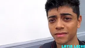 POV: Smooth Latino Twink Moises Gets Stuffed Cums Hard – LatinLeche