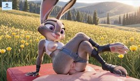 Judy Hopps hentai anal foot fetish furry