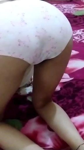 Indian Step Sister Catches Step Brother with Panties in Hindi