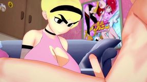 mandy has grown - the grim adventures of billy and mandy hentai parody