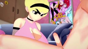 mandy has grown - the grim adventures of billy and mandy hentai parody