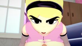 mandy has grown - the grim adventures of billy and mandy hentai parody