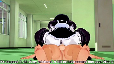 Maid Bot in the Hallway - 3D Hentai