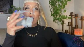 Ashtray slave for Goddess