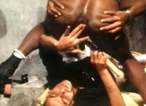 Black and mixed races man fuck in the basement