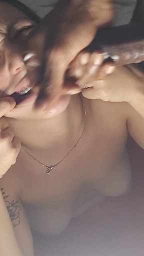 Fuck the Devil and Cum Covered Smile