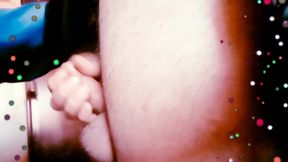 White Man's Ass And Milky Cock