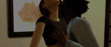 The mistress tries out her friend's husband, and he gives her his cock in the ass.