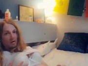 Sexy Blonde Sissy Slut Fucking Anal Whore