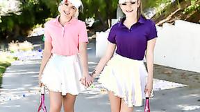 ”Step Sister Tennis Sex - Allie Nicole, Athena Faris”