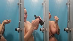 douche a la salle de sport ;)