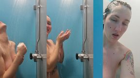douche a la salle de sport ;)