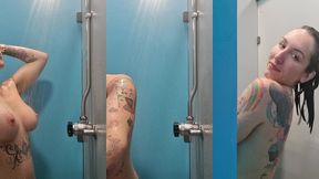 douche a la salle de sport ;)