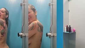 douche a la salle de sport ;)