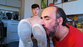 Mature Man Hasek Tickles & Worships Young 18-Year-Old Twink Baron + Nipple Play