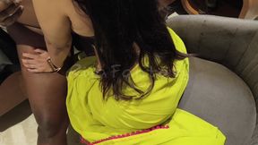 Riya in Saree #43 Romance with Boss