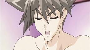 ”Wide eyed anime teen sucking shaft”