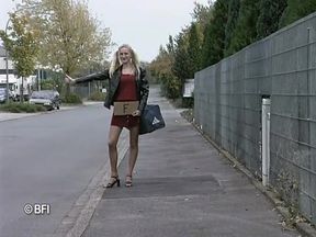 Blonde punished hard from her punisher