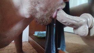 I'm learning how to give blowjobs, how to suck cock.