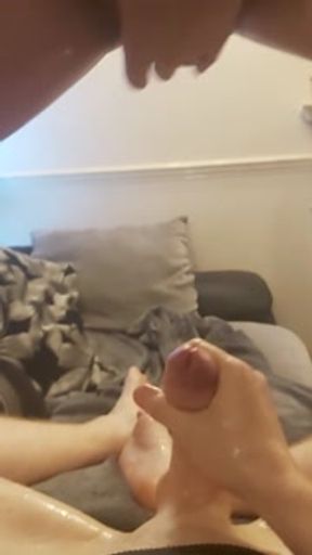 Getting my own way and pissing on his dick