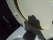 Those people in the after club just made me so frustrated. Ruined orgasm in shadow plays in toilet