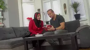 Aisha Bahadur & George Uhl in Grateful Sexy Muslim Gets Boned - Porncz