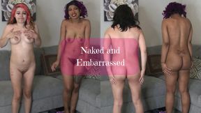 Embarrassed Naked Females