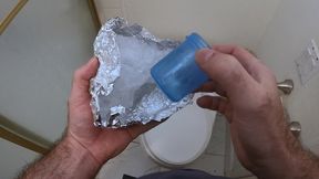 helping stepson to get a sperm sample with my ass and pussy