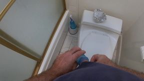 helping stepson to get a sperm sample with my ass and pussy