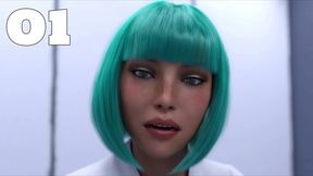 Stranded Astronaut Finds Curvy Alien Goddess for Mind-Bending 3D Hentai Action