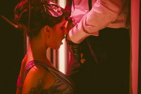 Voyeur watches kinky couple fucking!