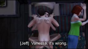 The Girl Next Door - Chapter 3: Halloween Party (Sims 4)