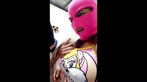 I Love Getting Dirty with My Stepbrother, I Ask Him for a Blowjob with Fantasy Masks and It Satisfies Me